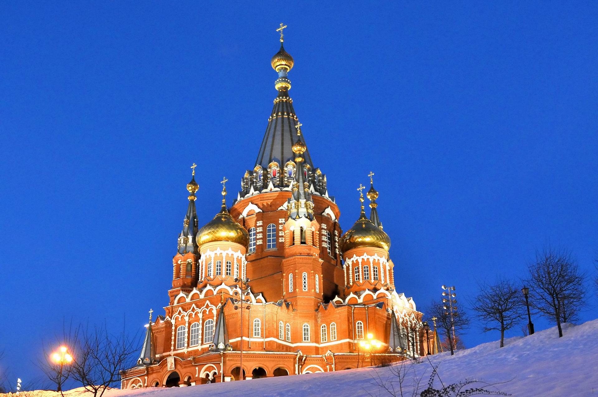 Свято михайловский сайт. Храм в Ижевске Свято Михайловский.